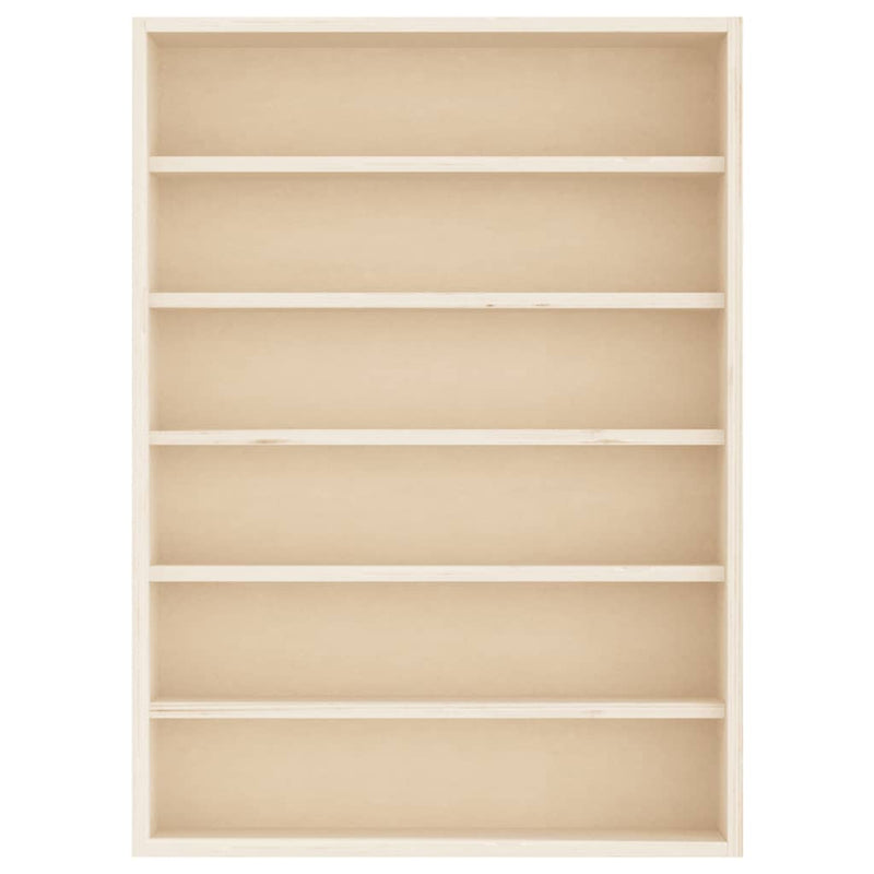 vidaXL fa gyűjtő vitrin 6 polccal 40x8,5x55cm 40x8,5x55 cm