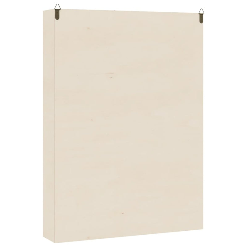 vidaXL fa gyűjtő vitrin 6 polccal 40x8,5x55cm 40x8,5x55 cm
