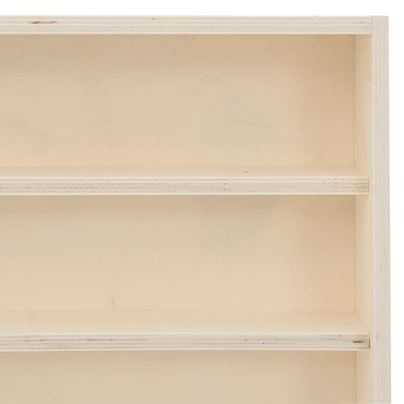 vidaXL fa gyűjtő vitrin 6 polccal 40x8,5x55cm 40x8,5x55 cm