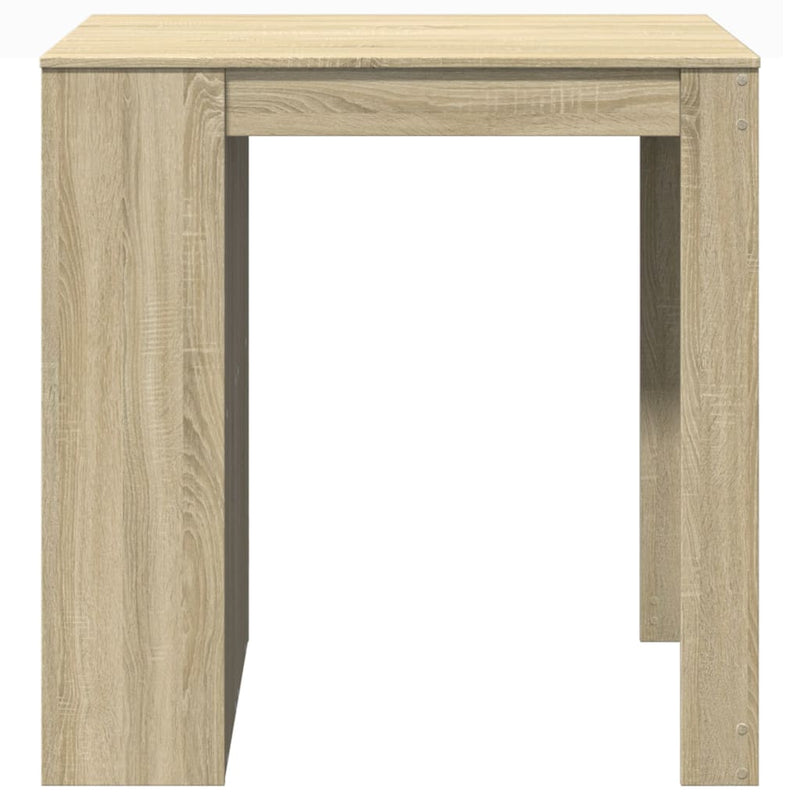 vidaXL sonoma tölgy színű szerelt fa bárasztal 102 x 70 x 103,5 cm