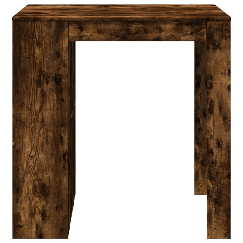 vidaXL füstös tölgy színű szerelt fa bárasztal 102 x 70 x 103,5 cm