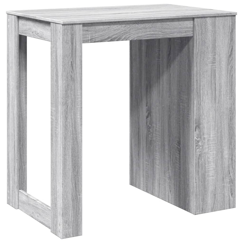 vidaXL szürke sonoma színű szerelt fa bárasztal 102 x 70 x 103,5 cm