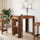 vidaXL antik fa színű szerelt fa bárasztal 102 x 70 x 103,5 cm