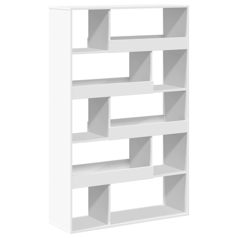 vidaXL fehér szerelt fa könyvespolc 100 x 33 x 156,5 cm
