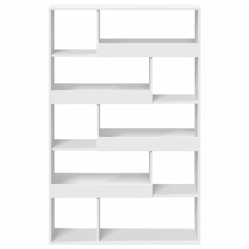 vidaXL fehér szerelt fa könyvespolc 100 x 33 x 156,5 cm