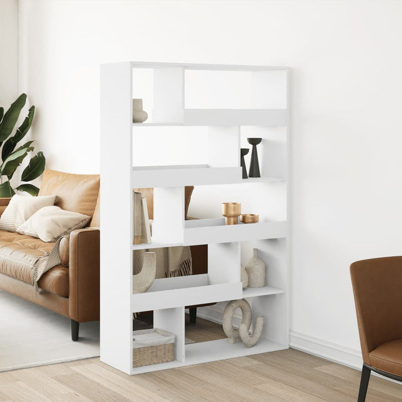 vidaXL fehér szerelt fa könyvespolc 100 x 33 x 156,5 cm