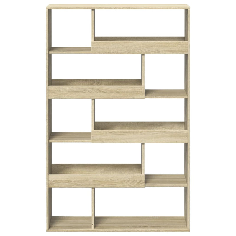 vidaXL sonoma tölgy színű szerelt fa könyvszekrény 100 x 33 x 156,5 cm
