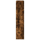 vidaXL füstös tölgy színű szerelt fa könyvespolc 100 x 33 x 156,5 cm