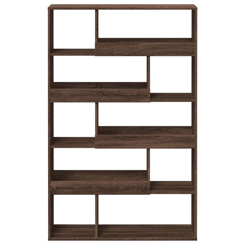 vidaXL barna tölgy színű szerelt fa könyvszekrény 100 x 33 x 156,5 cm