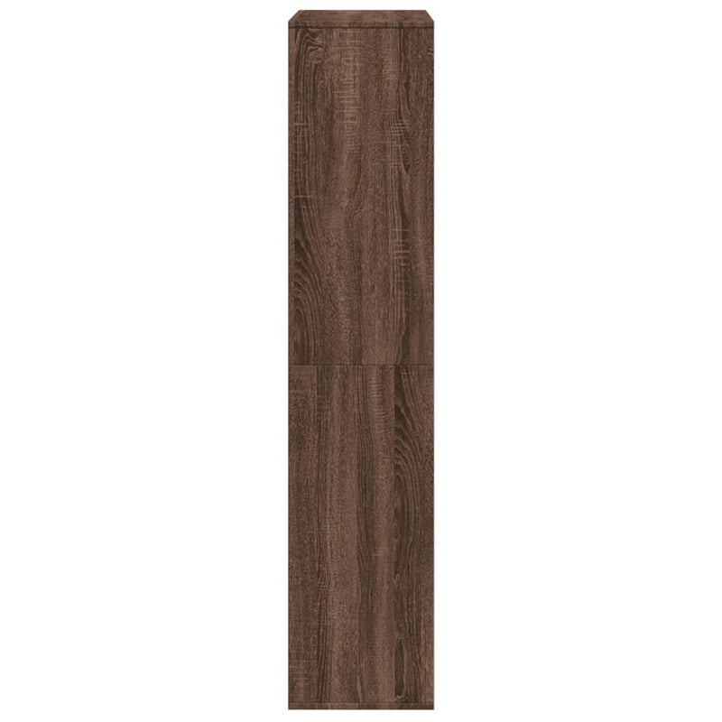 vidaXL barna tölgy színű szerelt fa könyvszekrény 100 x 33 x 156,5 cm