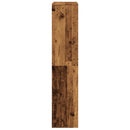 vidaXL antik fa színű szerelt fa könyvespolc 100 x 33 x 156,5 cm
