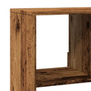 vidaXL antik fa színű szerelt fa könyvespolc 100 x 33 x 187,5 cm
