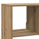 vidaXL kézműves tölgy színű szerelt fa könyvespolc 100 x 33 x 187,5 cm