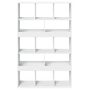 vidaXL fehér szerelt fa könyvespolc 100 x 33 x 156,5 cm