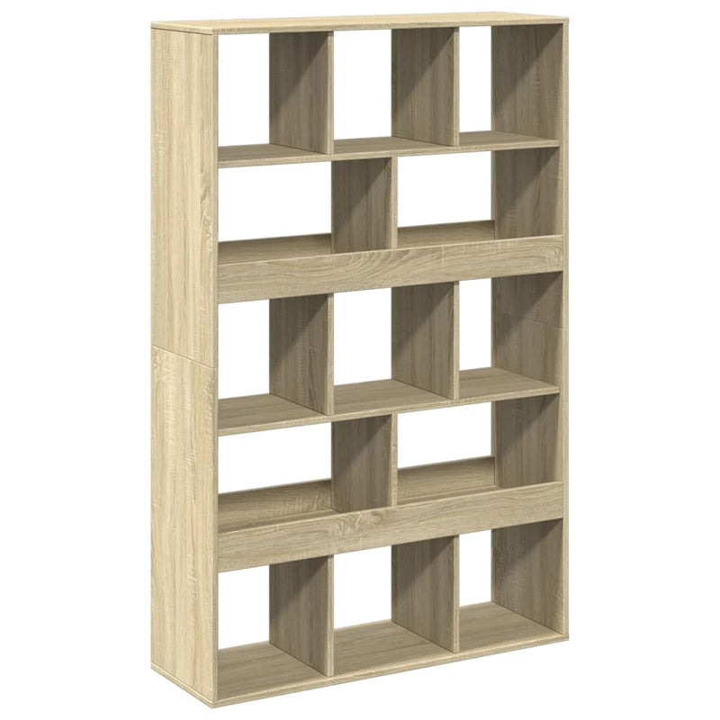 vidaXL sonoma tölgy színű szerelt fa könyvszekrény 100 x 33 x 156,5 cm