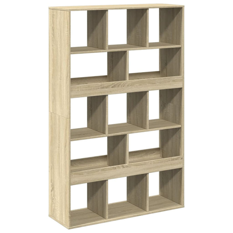 vidaXL sonoma tölgy színű szerelt fa könyvszekrény 100 x 33 x 156,5 cm