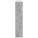 vidaXL betonszürke szerelt fa könyvespolc 100 x 33 x 156,5 cm