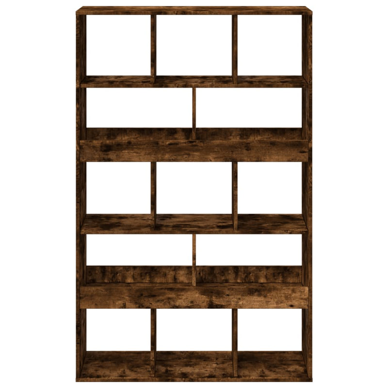 vidaXL füstös tölgy színű szerelt fa könyvespolc 100 x 33 x 156,5 cm