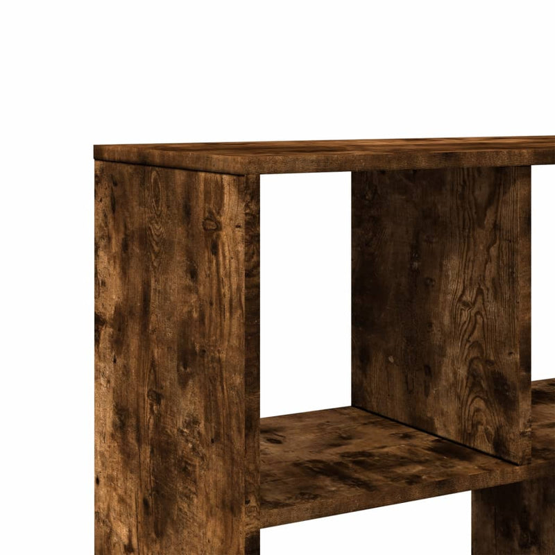 vidaXL füstös tölgy színű szerelt fa könyvespolc 100 x 33 x 156,5 cm