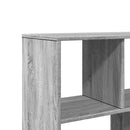 vidaXL szürke sonoma színű szerelt fa könyvespolc 100 x 33 x 156,5 cm