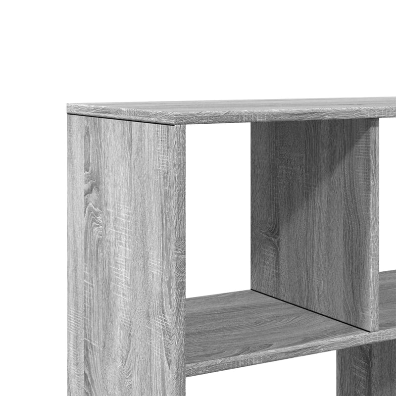 vidaXL szürke sonoma színű szerelt fa könyvespolc 100 x 33 x 156,5 cm