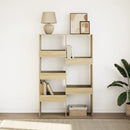 vidaXL sonoma tölgy színű szerelt fa könyvespolc 100 x 33 x 155,5 cm