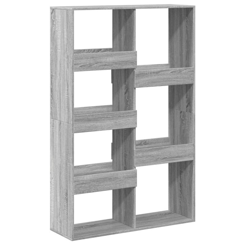 vidaXL szürke sonoma színű szerelt fa könyvespolc 100 x 33 x 155,5 cm