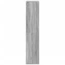 vidaXL szürke sonoma színű szerelt fa könyvespolc 100 x 33 x 155,5 cm
