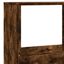 vidaXL füstös tölgy színű szerelt fa könyvespolc 100 x 33 x 175 cm