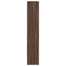 vidaXL barna tölgy színű szerelt fa könyvszekrény 100 x 33 x 175 cm