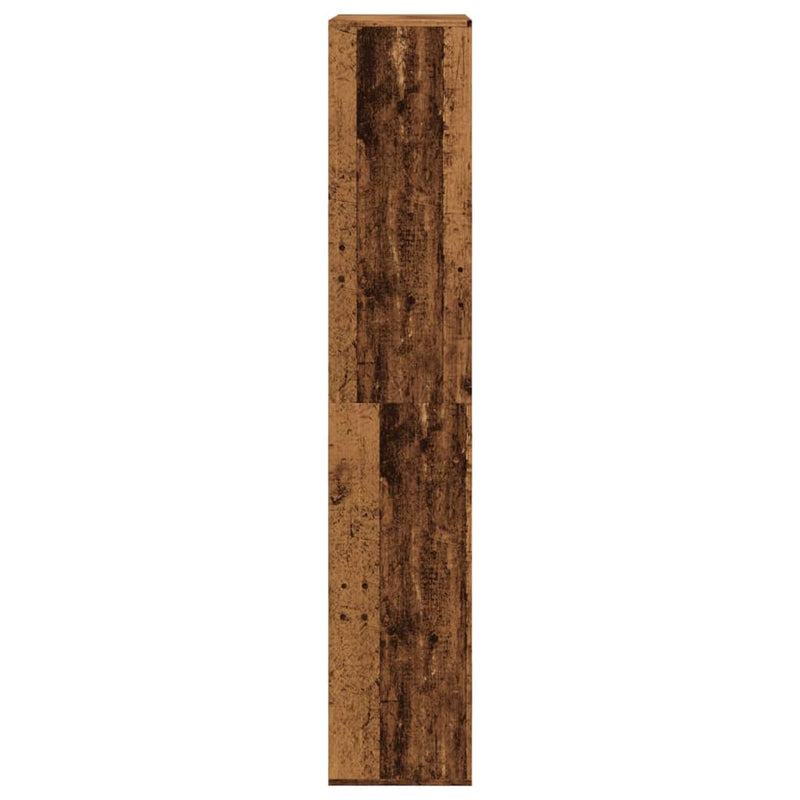 vidaXL antik fa színű szerelt fa könyvespolc 100 x 33 x 175 cm