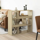 vidaXL sonoma tölgy színű szerelt fa térelválasztó 100 x 33 x 94,5 cm