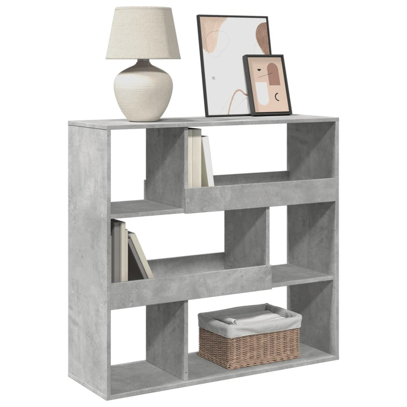 vidaXL betonszürke szerelt fa térelválasztó 100 x 33 x 94,5 cm