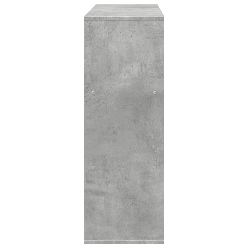 vidaXL betonszürke szerelt fa térelválasztó 100 x 33 x 94,5 cm