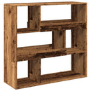 vidaXL antik fa színű szerelt fa térelválasztó 100 x 33 x 94,5 cm