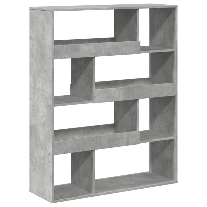 vidaXL betonszürke szerelt fa térelválasztó 100 x 33 x 125,5 cm