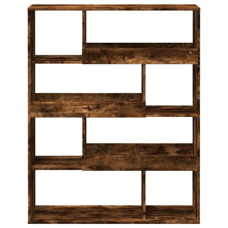 vidaXL füstös tölgy színű szerelt fa térelválasztó 100 x 33 x 125,5 cm