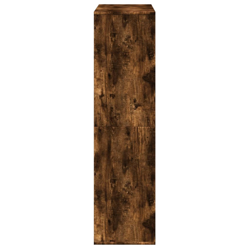 vidaXL füstös tölgy színű szerelt fa térelválasztó 100 x 33 x 125,5 cm