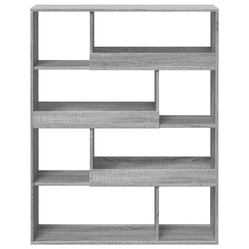 vidaXL szürke sonoma színű szerelt fa térelválasztó 100x33x125,5 cm