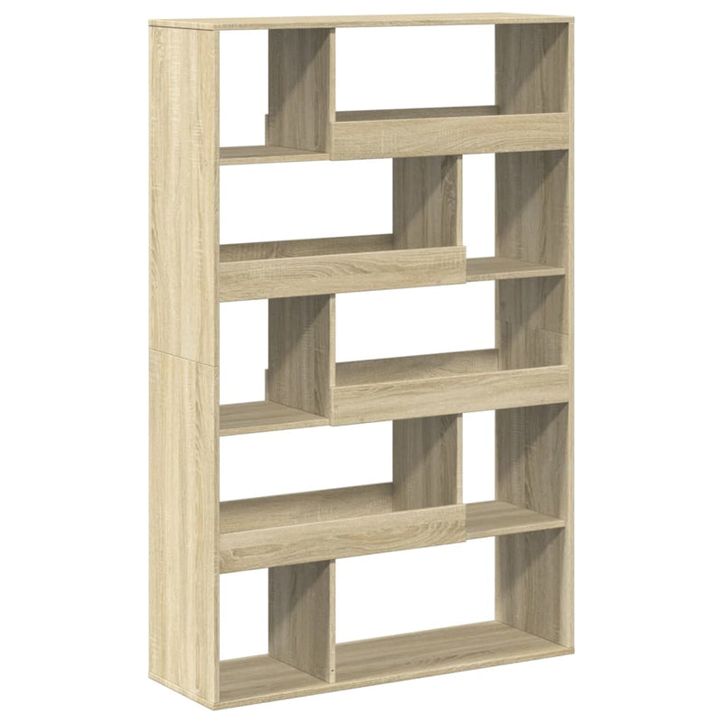 vidaXL sonoma tölgy színű szerelt fa térelválasztó 100 x 33 x 156,5 cm