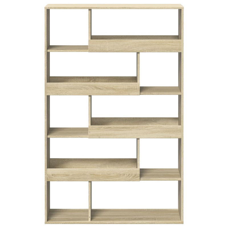 vidaXL sonoma tölgy színű szerelt fa térelválasztó 100 x 33 x 156,5 cm