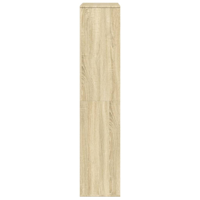 vidaXL sonoma tölgy színű szerelt fa térelválasztó 100 x 33 x 156,5 cm