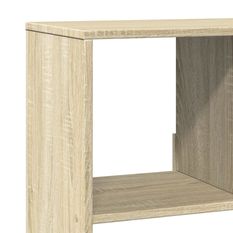 vidaXL sonoma tölgy színű szerelt fa térelválasztó 100 x 33 x 156,5 cm