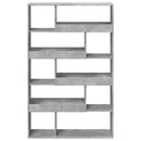 vidaXL betonszürke szerelt fa térelválasztó 100 x 33 x 156,5 cm