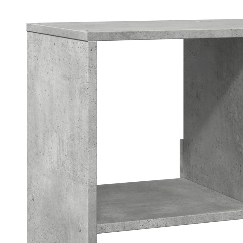 vidaXL betonszürke szerelt fa térelválasztó 100 x 33 x 156,5 cm