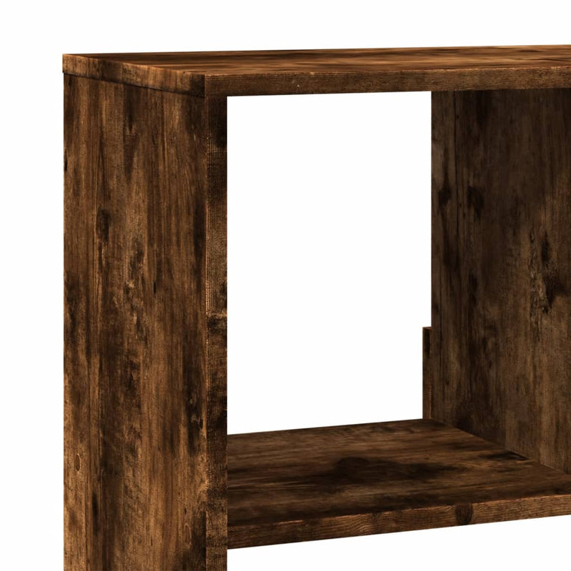 vidaXL füstös tölgy színű szerelt fa térelválasztó 100 x 33 x 156,5 cm