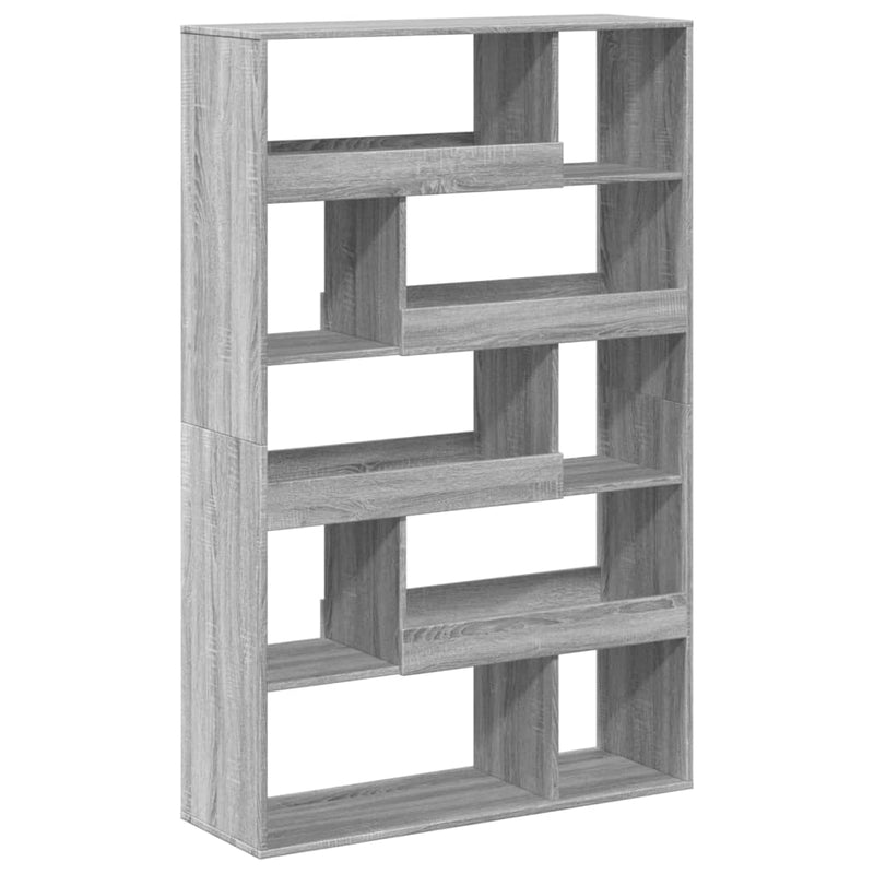 vidaXL szürke sonoma színű szerelt fa térelválasztó 100x33x156,5 cm