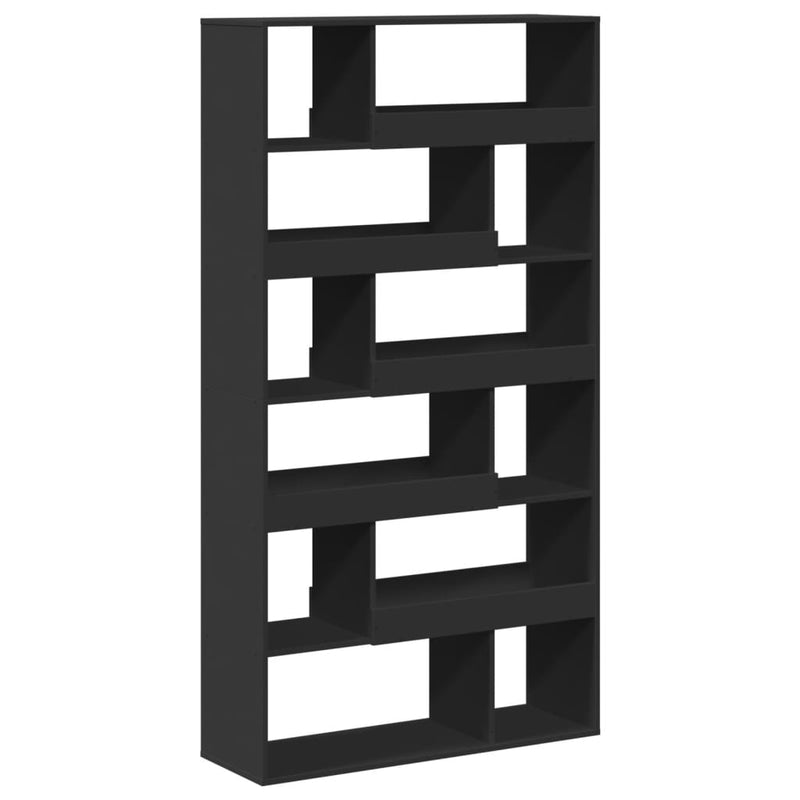vidaXL fekete szerelt fa térelválasztó 100 x 33 x 187,5 cm