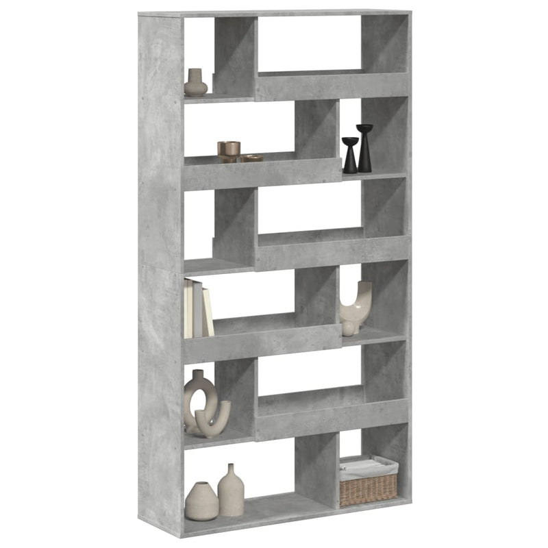 vidaXL betonszürke szerelt fa térelválasztó 100 x 33 x 187,5 cm