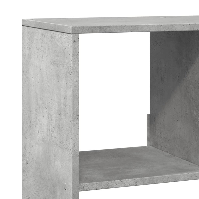 vidaXL betonszürke szerelt fa térelválasztó 100 x 33 x 187,5 cm